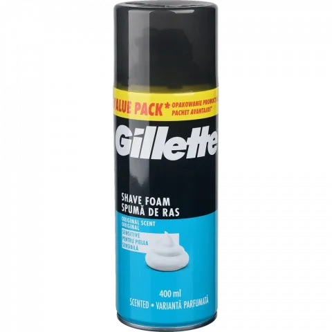 Піна д/гоління Gillette 400 мл Оріджинал д/чутливої шкіри