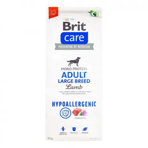 Корм д/собак Brit Care Adult Large Breed Lamb and Rice 12 кг д/крупних порід собак 132712