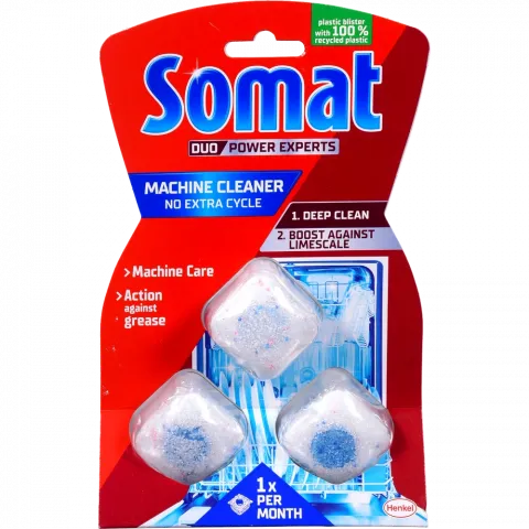 Засіб д/ПММ Somat 3 шт. д/догляду за машиною