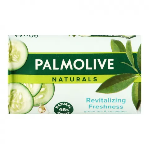 Мило Palmolive 90 г Натурель Зелений чай і Огірок
