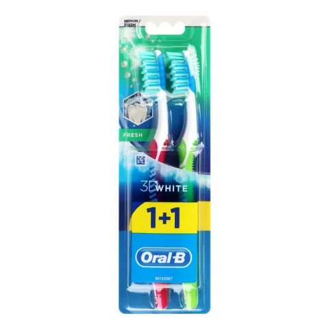 Зуб. щітка Oral-B 3D White Свіжість 40 сер. 2 шт.