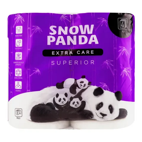 Туал. папір Сніжна панда 8 шт. Extra care Superior