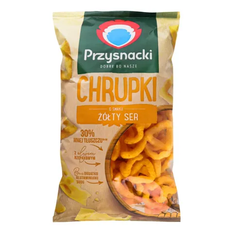 Снеки Przysnacki 135/150 г кукур. зі смаком сиру