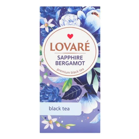 Чай Lovare 24 шт. Sapphire Bergamot