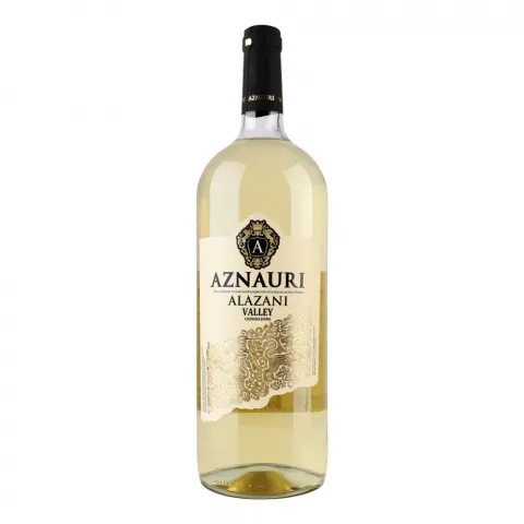 Вино Азнаурі Алазанська долина 1,5 л н/сол. біле