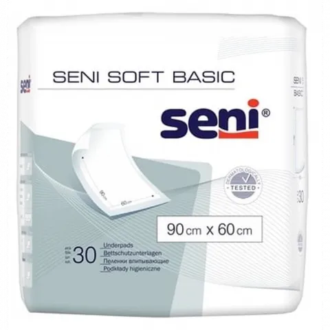 Пелюшки Seni 30 шт. Soft Basic 90х60 см