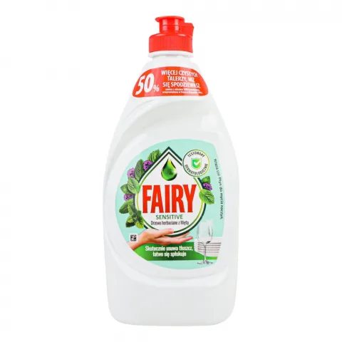 Засіб д/посуду FAIRY 450 мл Сенситив Чайне дерево та м`ята