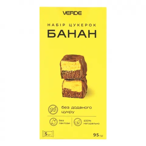 Цукерки Verde 95 г Банан