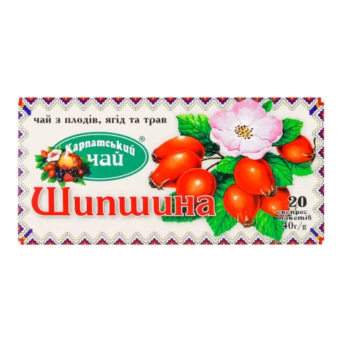 Чай Карпатський 20 шт. Шипшина