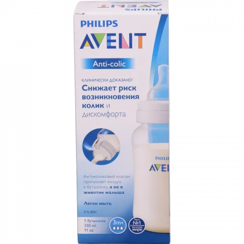 Пляшечка д/годування Avent Anti-Colic 330 мл 1 шт.