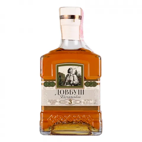Коньяк Довбуш 3 0,25 л