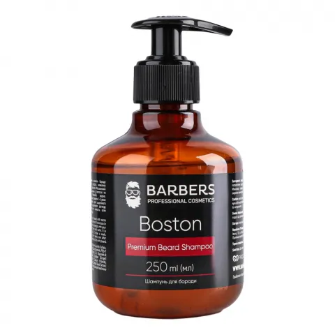 Шампунь д/бороди Barbers 250 мл Boston