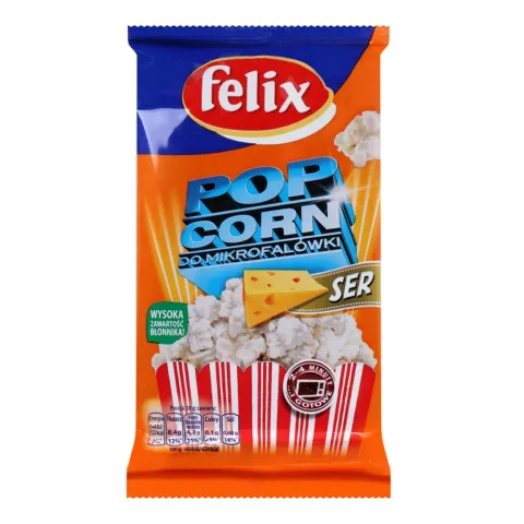 Попкорн Felix 90 г зі смаком сиру