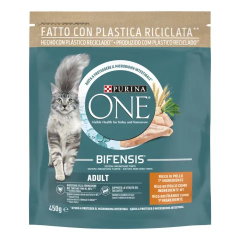 Корм д/котів One Adult 450 г з куркою