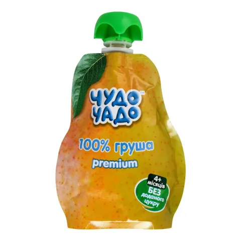 Пюре Чудо-Чадо 90 г д/пак. з груші без цукру