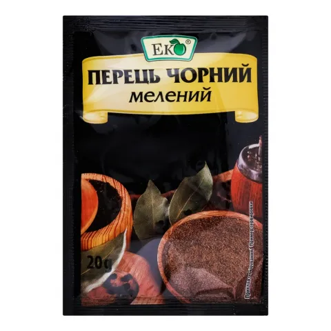 Перець Еко 20 г чорн. Мелен.
