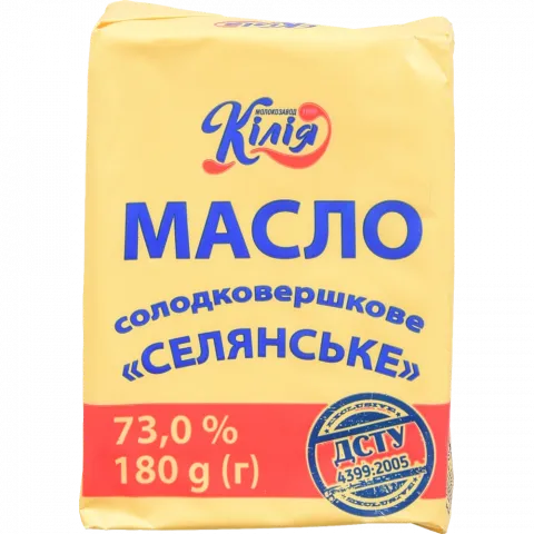Масло Кілія 73 180 г Селянське