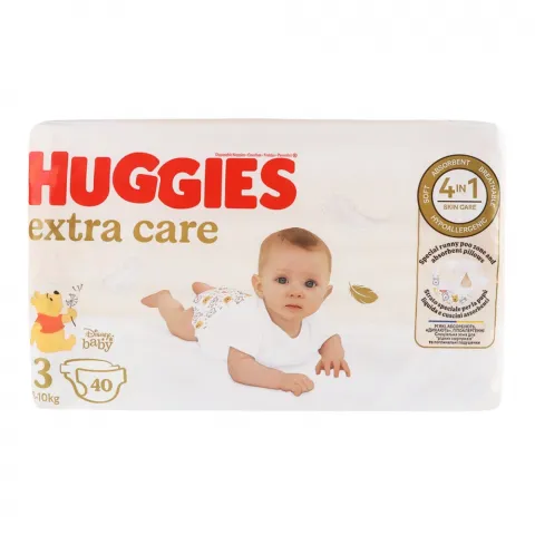 Підг. Huggies 40 шт. Extra Care 3 (5-9 кг)