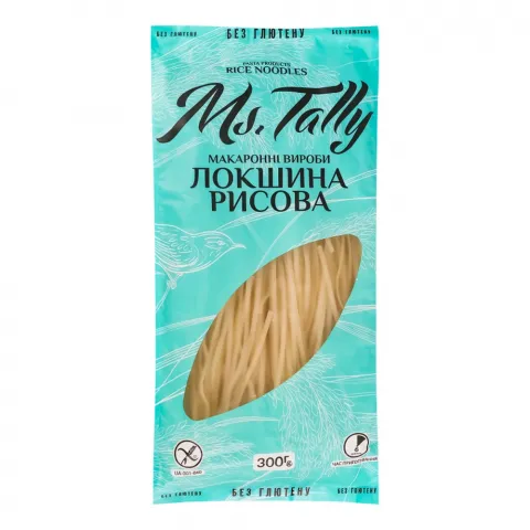 Локшина Ms.Tally 250/300 г рисова