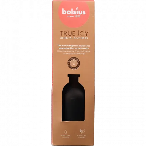 Арома-дифузор Bolsius з паличками, 80 мл, True Joy східна м`якість, арт. 101925066779