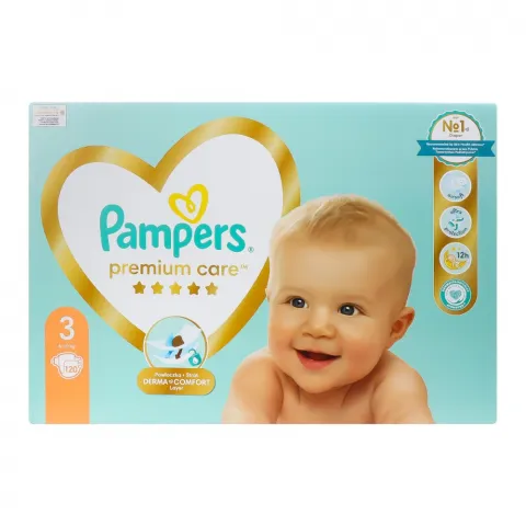 Підг. Pampers Premium Care мегабокс 120 шт. (5-9 кг)
