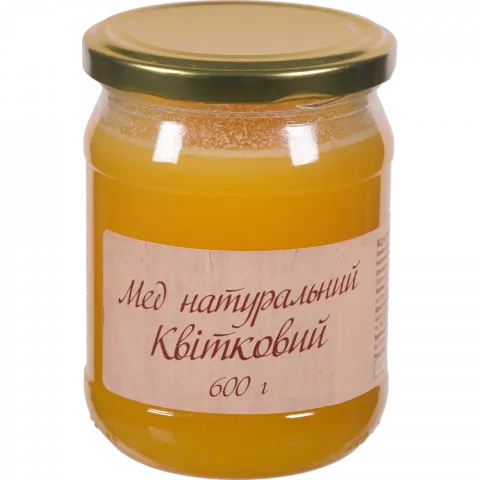 Мед квітковий 600 г