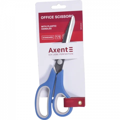 Ножиці 21,5 см Axent сині 6216-02-A