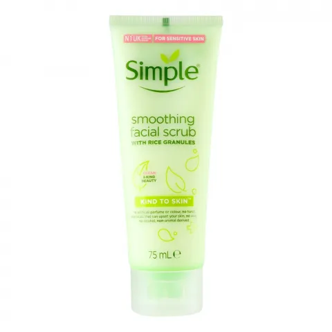 Скраб д/обличчя Simple 75 мл Kind to Skin вирівнюючий