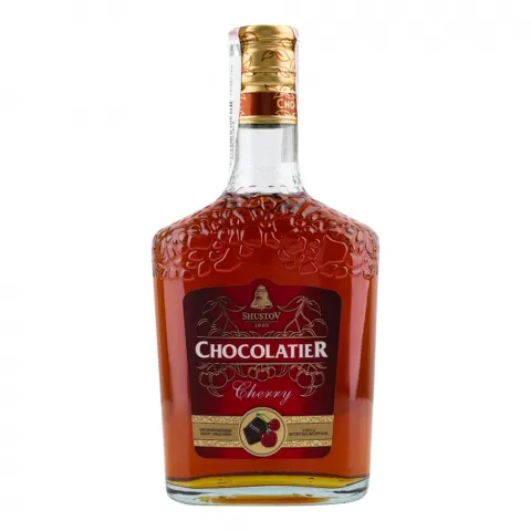 Напій спиртний Шустов Chocolatier 0,5 л аромат. Шоколад та вишня