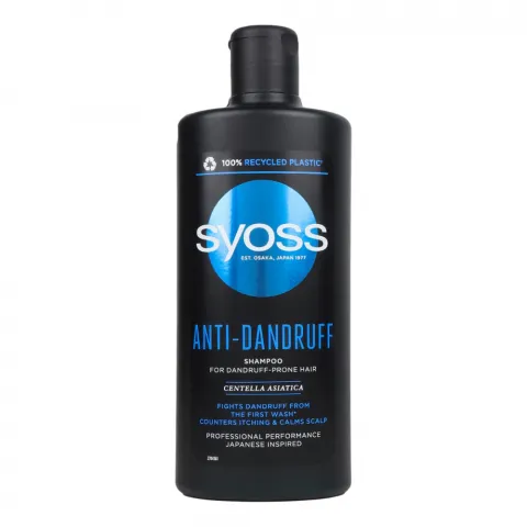 Шампунь Syoss 440/500 мл Anti-dandruff д/волосся схильного до лупи