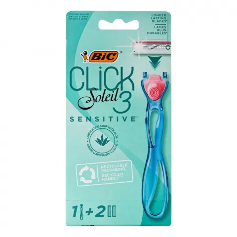 Станок д/гоління BIC 2 шт. Soleil clic 3 Sensitive