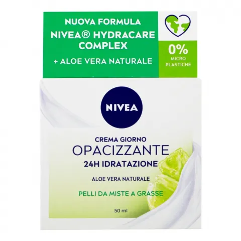 Крем д/обличчя Nivea 50 мл Матуючий Інтенсивне зволоження 24 год. д/сухої шкіри