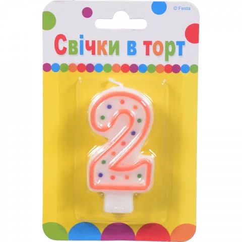 Свічка Party Favors 2