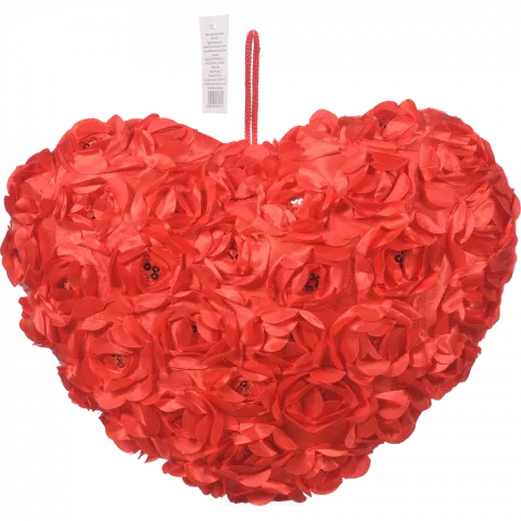 Подушка м`яконабивна серце 31 см VAL22002