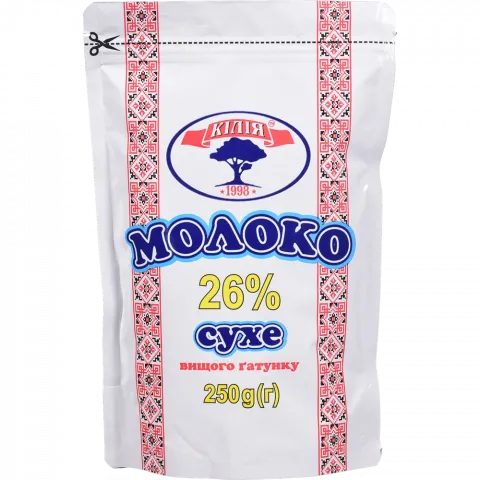 Молоко сух. Кілія 250 г 25