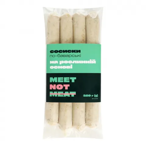 Сосиски Meet Not Meat 320 г Bavarian