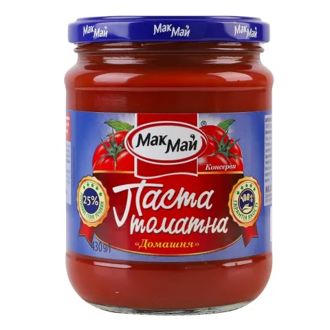 Томат паста МакМай 430 г скл. Домашняя 25
