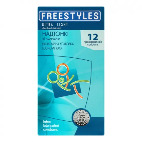 Презервативи Freestyles 12 шт. Ultra light
