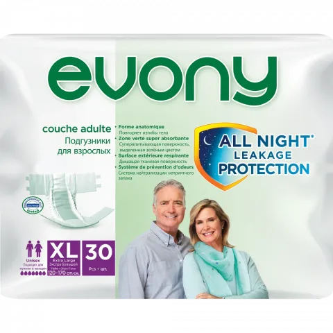 Підг. д/дорослих Evony 30 шт. 4 Extra Large