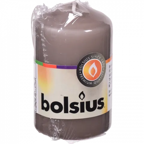 Свіча Bolsius 80/48 теплий сірий, 15 год., арт. 103613200122