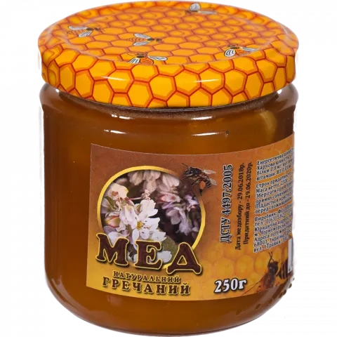 Мед Таврійський 250 г гречаний