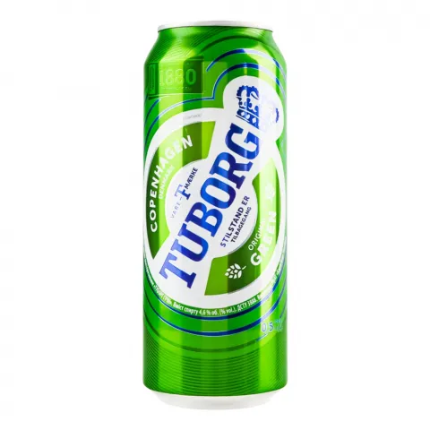 Пиво Туборг 0,5 л з/б Грін