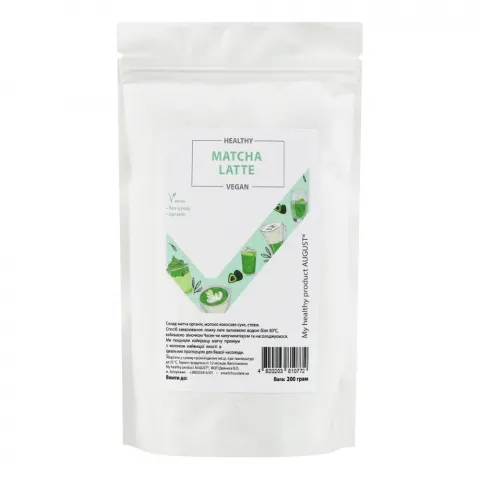 Матча My healthy product AUGUST 200 г Latte