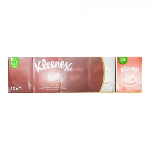 Хустинки Kleenex 10х15 шт. Ultra soft