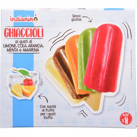 Морозиво Gelato d`Italia 8х75 г асорті сорбетів (Італія) И021