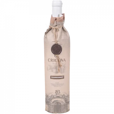 Вино Cricova Papyrus Chardonnay 0,75 л сух. біле