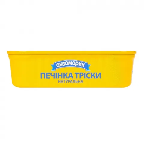 Печінка тріски Аквамарин 115 г з/б
