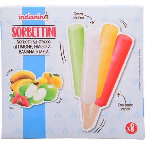 Морозиво Gelato d`Italia 8х40 г міні-сорбети (Італія) И847