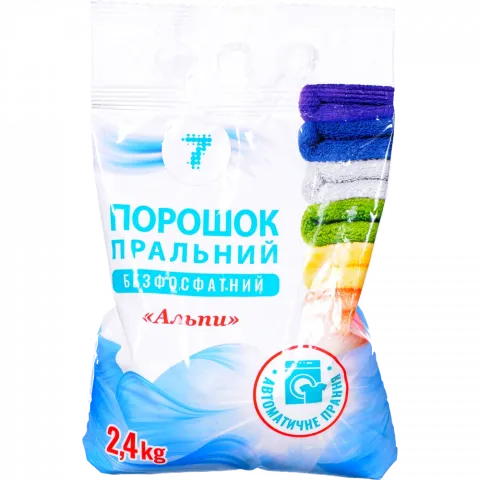 Порошок 7` 2,4 кг автомат Альпи безфосф.`