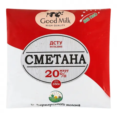 Сметана Вись 20 350 г п/е
